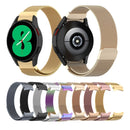 For Samsung Galaxy Watch 5 Pro 45mm Milanese Watch Band(Gold)