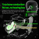 PLEXTONE BOOST1 Bluetooth 5.0 Bone Conduction Earhook Sports Earphones(Green)