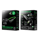 PLEXTONE BOOST1 Bluetooth 5.0 Bone Conduction Earhook Sports Earphones(Green)