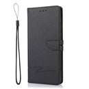 For Samsung Galaxy A03 Core Cross Texture Horizontal Flip Leather Phone Case(Black)