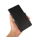 For Samsung Galaxy A03 Core Cross Texture Horizontal Flip Leather Phone Case(Black)