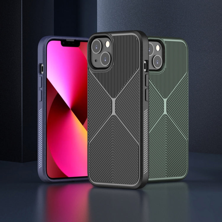 Airbag Shockproof TPU Phone Case For iPhone 13(Green)