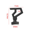 Car Modified Jack Fixing Bracket for Jeep Wrangler JK 2007-2018(Black)