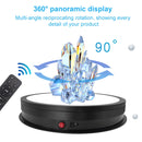 42cm LED Light Electric Rotating Display Stand Turntable, Power Plug:US Plug(Black)