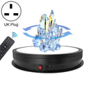 42cm LED Light Electric Rotating Display Stand Turntable, Power Plug:UK Plug(Black)