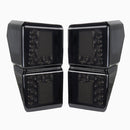 ATV Tail Light DC12V 2413766 for Polaris Ranger Crew XP 1000 2020-2021(Black)