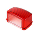 Motorcycle Retrofit Lights Cover for Yamaha Rhino 450 660 700(Red)