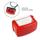 Motorcycle Retrofit Lights Cover for Yamaha Rhino 450 660 700(Red)