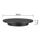 42cm Charging Rotating Display Stand Video Shooting Turntable, Load: 100kg, Power Plug:US Plug(Black)