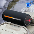 HOPESTAR P37 Outdoor Portable RGB Light Waterproof Wireless Bluetooth Speaker(Black)