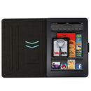 For Amazon Kindle Paperwhite 4 / 3 / 2 / 1 Marble Pattern Smart Leather Tablet Case(Blue)