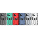 For vivo iQOO 10 Supersonic PC + TPU Shock-proof Protective Phone Case with Holder(Silver)