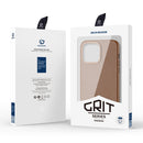 For iPhone 14 Pro DUX DUCIS Grit Series MagSafe Phone Case(Brown)
