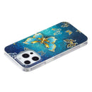 For iPhone 14 Pro Electroplating Soft TPU Phone Case(Butterflies)