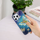 For iPhone 14 Pro Electroplating Soft TPU Phone Case(Butterflies)