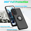 For Motorola Moto G 5G 2022 Q Shadow 1 Series TPU and PC Phone Case(Red)