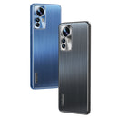 For Xiaomi 12 Brushed Texture Shockproof Phone Case(Black)