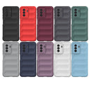 For Huawei Enjoy 50 4G / Nova Y70 Magic Shield TPU + Flannel Phone Case(Dark Green)