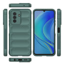 For Huawei Enjoy 50 4G / Nova Y70 Magic Shield TPU + Flannel Phone Case(Dark Green)