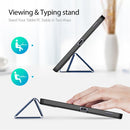 For Galaxy Tab S6 Lite 10.4 inch DUX DUCIS Domo Series Horizontal Flip Magnetic PU Leather Case with Three-folding Holder & Pen Slot(Blue)