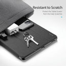 For Galaxy Tab S6 Lite 10.4 inch DUX DUCIS Domo Series Horizontal Flip Magnetic PU Leather Case with Three-folding Holder & Pen Slot(Black)