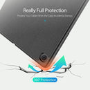 For Galaxy Tab S6 Lite 10.4 inch DUX DUCIS Domo Series Horizontal Flip Magnetic PU Leather Case with Three-folding Holder & Pen Slot(Black)