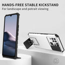 For vivo Y20 Stereoscopic Holder Sliding Camshield Phone Case(White)