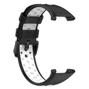 For Xiaomi Mi Band 7 Pro Breathable Sports TPU Watch Band(Black+White)