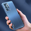 For Huawei P30 Brushed Texture Shockproof Phone Case(Matcha Green)