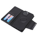For iPhone 14 Pro Separable Magnetic Leather Case(Black)