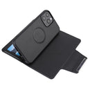For iPhone 14 Pro Separable Magnetic Leather Case(Black)