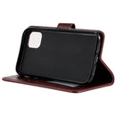 For iPhone 14 Pro Max Totem Flower Embossed Leather Case (Brown)