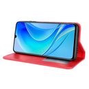 For Huawei nova Y70 / nova Y70 Plus Magnetic Buckle Retro Texture Leather Phone Case(Red)