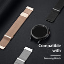DUX DUCIS Milanese Watch Band For Samsung Watch Series 20mm(Black)
