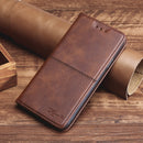 For Motorola Moto G62 5G Cow Texture Magnetic Horizontal Flip Leather Phone Case(Dark Brown)