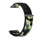 Nylon Loop Watch Band For Apple Watch Series 8&7 41mm / SE 2&6&SE&5&4 40mm / 3&2&1 38mm(Army Green Camouflage)