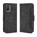 For vivo T2X 5G Skin Feel Calf Texture Card Slots Leather Phone Case(Black)