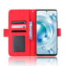 For vivo X80 5G Skin Feel Calf Texture Card Slots Leather Phone Case(Red)