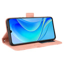 For Huawei nova Y70 / nova Y70 Plus Skin Feel Calf Texture Card Slots Leather Phone Case(Pink)