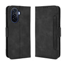 For Huawei nova Y70 / nova Y70 Plus Skin Feel Calf Texture Card Slots Leather Phone Case(Black)