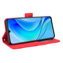 For Huawei nova Y70 / nova Y70 Plus Skin Feel Calf Texture Card Slots Leather Phone Case(Red)