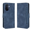 For Huawei nova Y70 / nova Y70 Plus Skin Feel Calf Texture Card Slots Leather Phone Case(Blue)