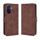 For Huawei nova Y70 / nova Y70 Plus Skin Feel Calf Texture Card Slots Leather Phone Case(Brown)
