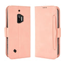 For Oukitel WP12 / WP12 Pro Skin Feel Calf Texture Card Slots Leather Phone Case(Pink)