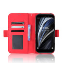For Oukitel WP12 / WP12 Pro Skin Feel Calf Texture Card Slots Leather Phone Case(Red)