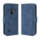 For Oukitel WP12 / WP12 Pro Skin Feel Calf Texture Card Slots Leather Phone Case(Blue)