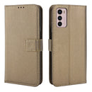 For Motorola Moto G42 Diamond Texture Leather Phone Case(Brown)