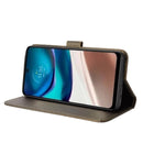 For Motorola Moto G42 Diamond Texture Leather Phone Case(Brown)