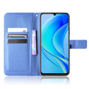 For Huawei nova Y70 / nova Y70 Plus Diamond Texture Leather Phone Case(Blue)