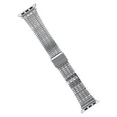 Steel Watch Band For Apple Watch Series 8&7 41mm / SE 2&6&SE&5&4 40mm / 3&2&1 38mm(Rose Gold)